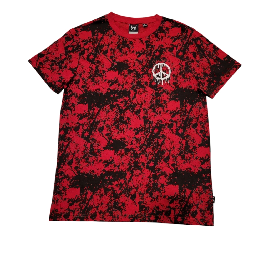 Red and Black Kids Graphic T-Shirt